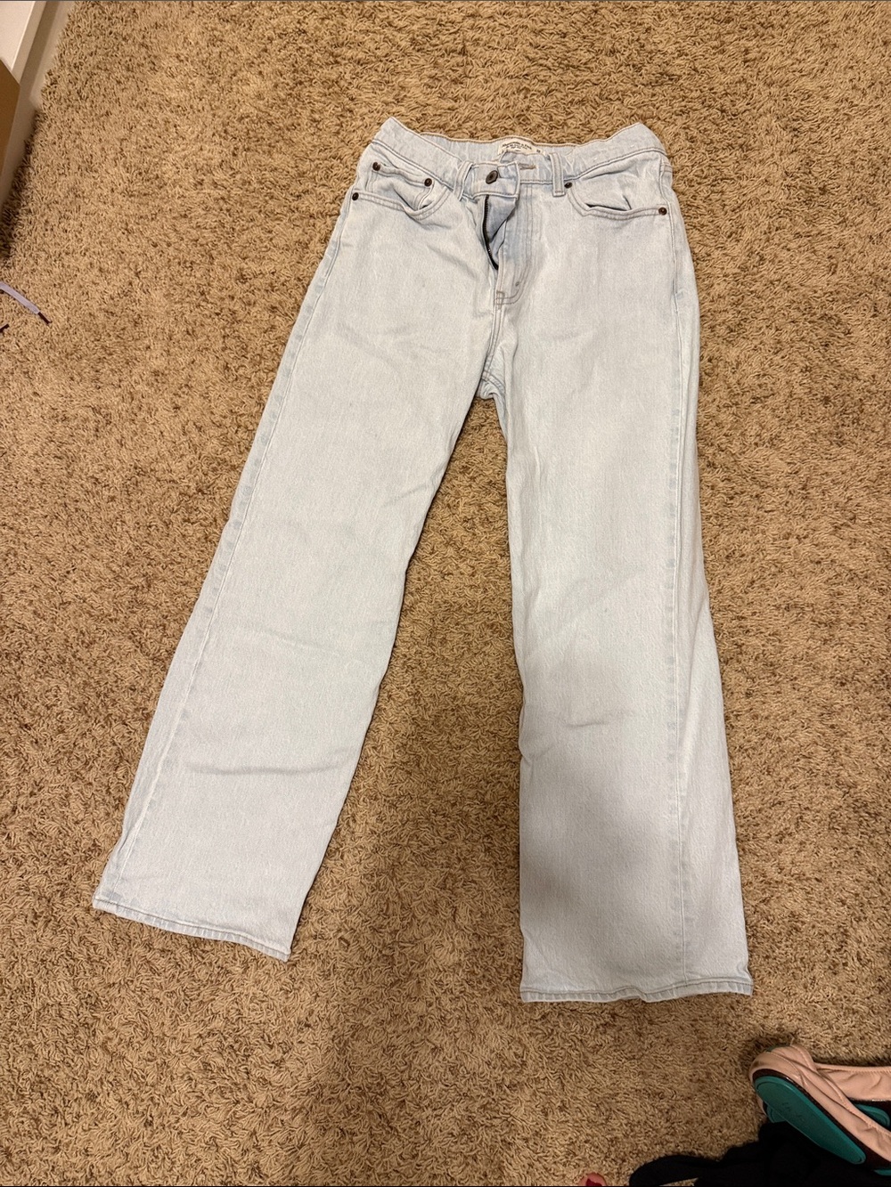 Abercrombie Women's High Rise 90s Relaxed Jean